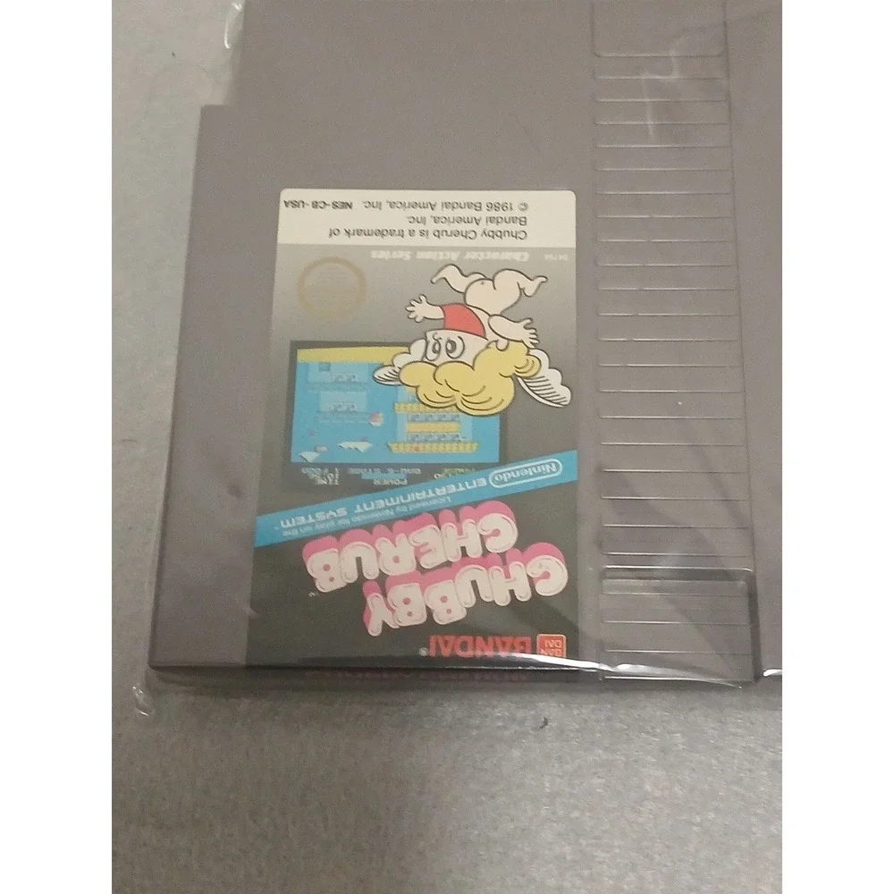 Chubby Cherub [5 Screw] Nintendo NES  Authentic board Pics!!